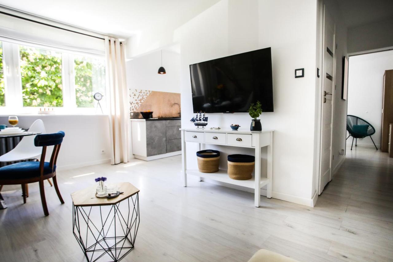 Apartament Szaro na Białym Władysławowo Zewnętrze zdjęcie